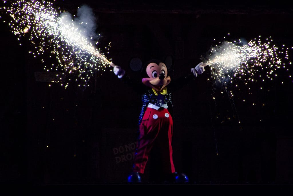 加州迪士尼夜間遊行Fantasmic