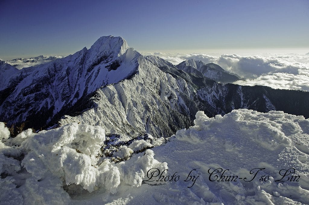 台灣下雪賞雪景點No. 5 ：玉山